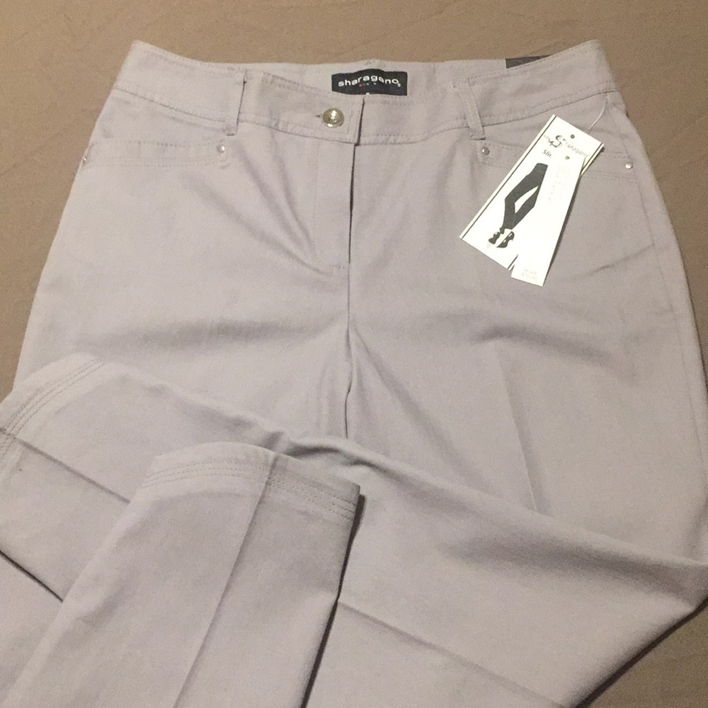 Sharagano slim ankle pants